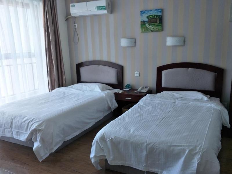 Greentree Inn Shandong Weihai Shichang Avenue Business Hotel Esterno foto