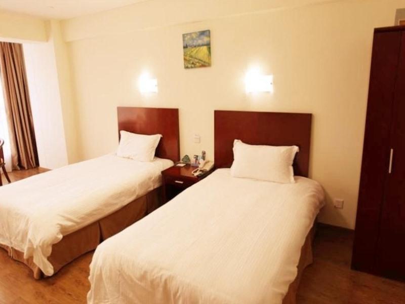 Greentree Inn Shandong Weihai Shichang Avenue Business Hotel Esterno foto