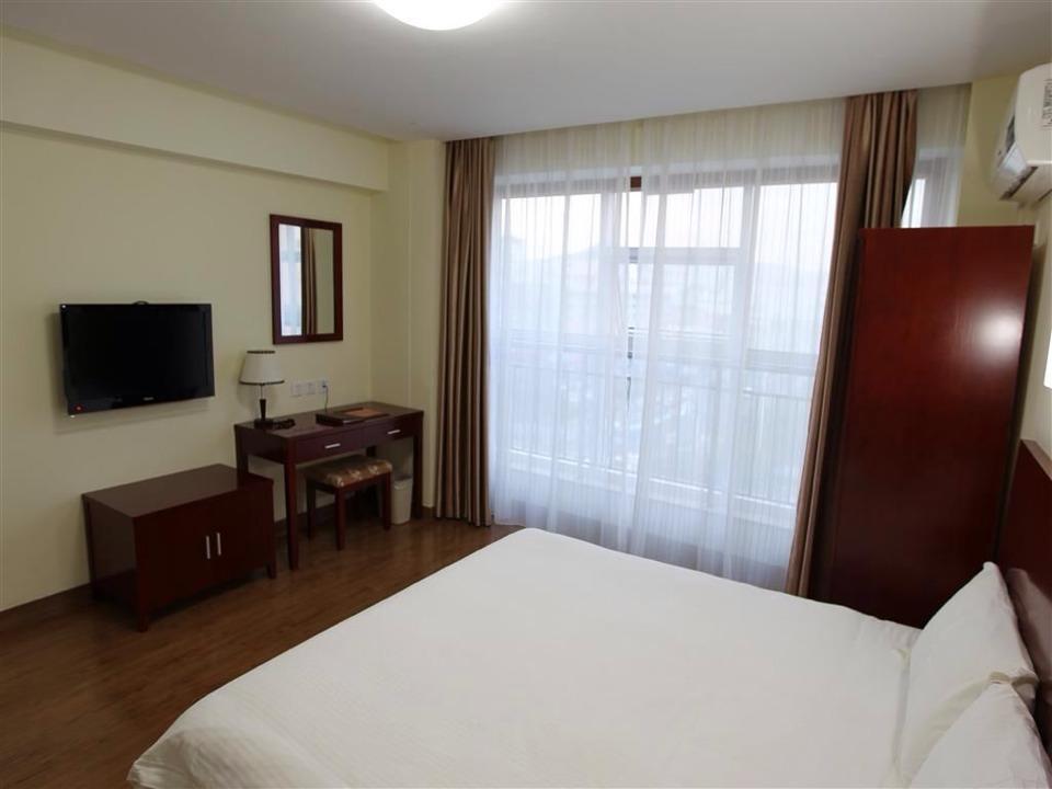 Greentree Inn Shandong Weihai Shichang Avenue Business Hotel Esterno foto
